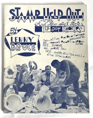 Lenny Bruce: Stamp Help Out  ! And Other Short Stories The Pot Smokers 1962 - VG+