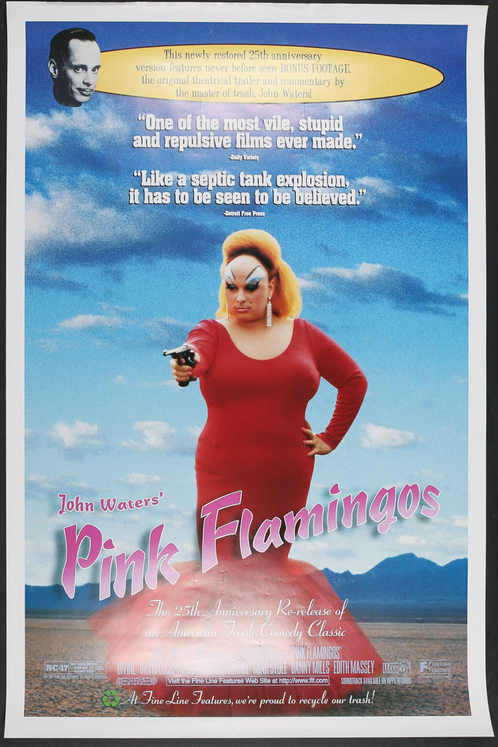 John Waters’ Pink Flamingos 35th Anniversary re-release (1997) one ...