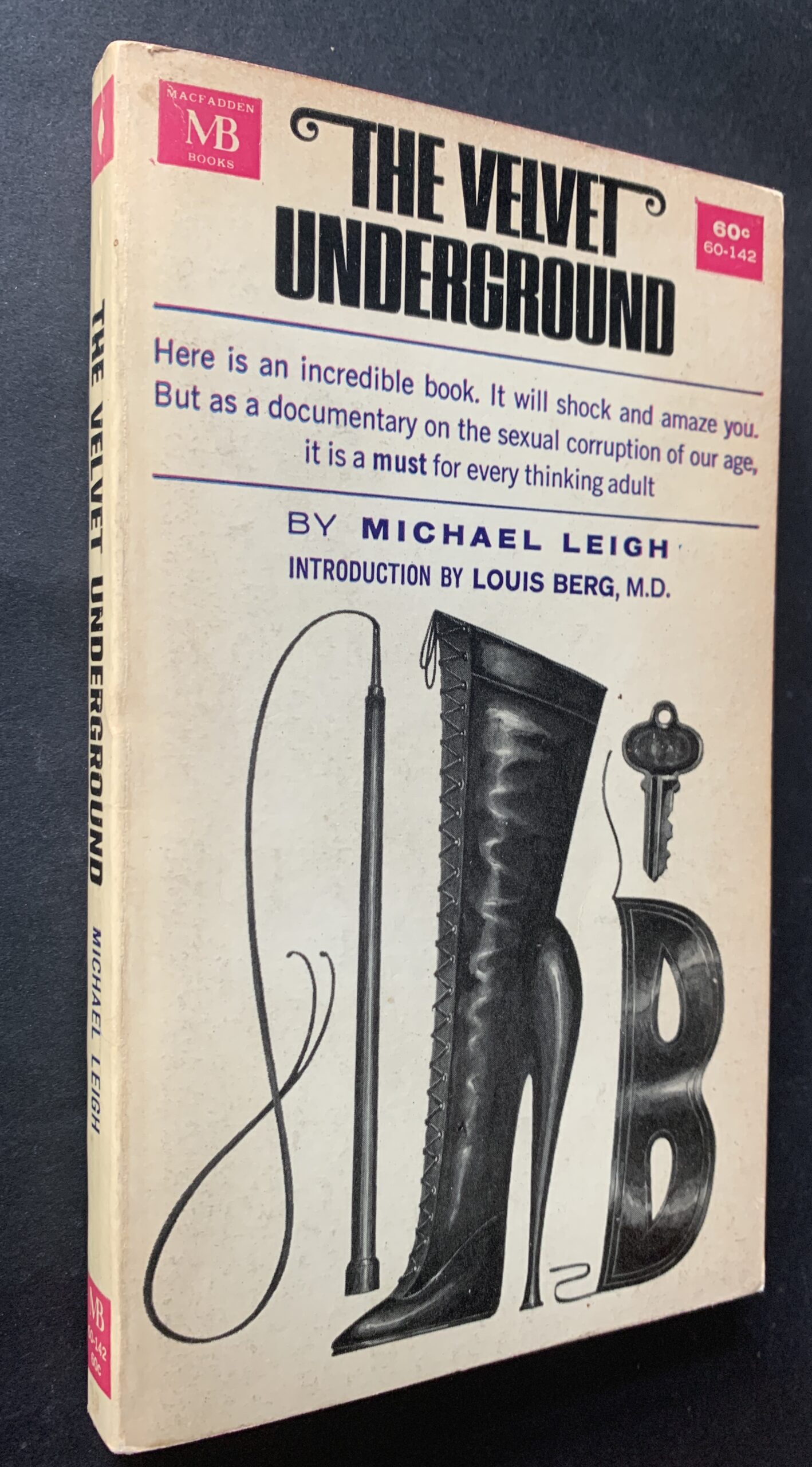 The Velvet Underground (book) By Michael Leigh : Pleasures of Past