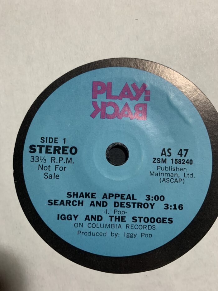 search and destroy iggy pop