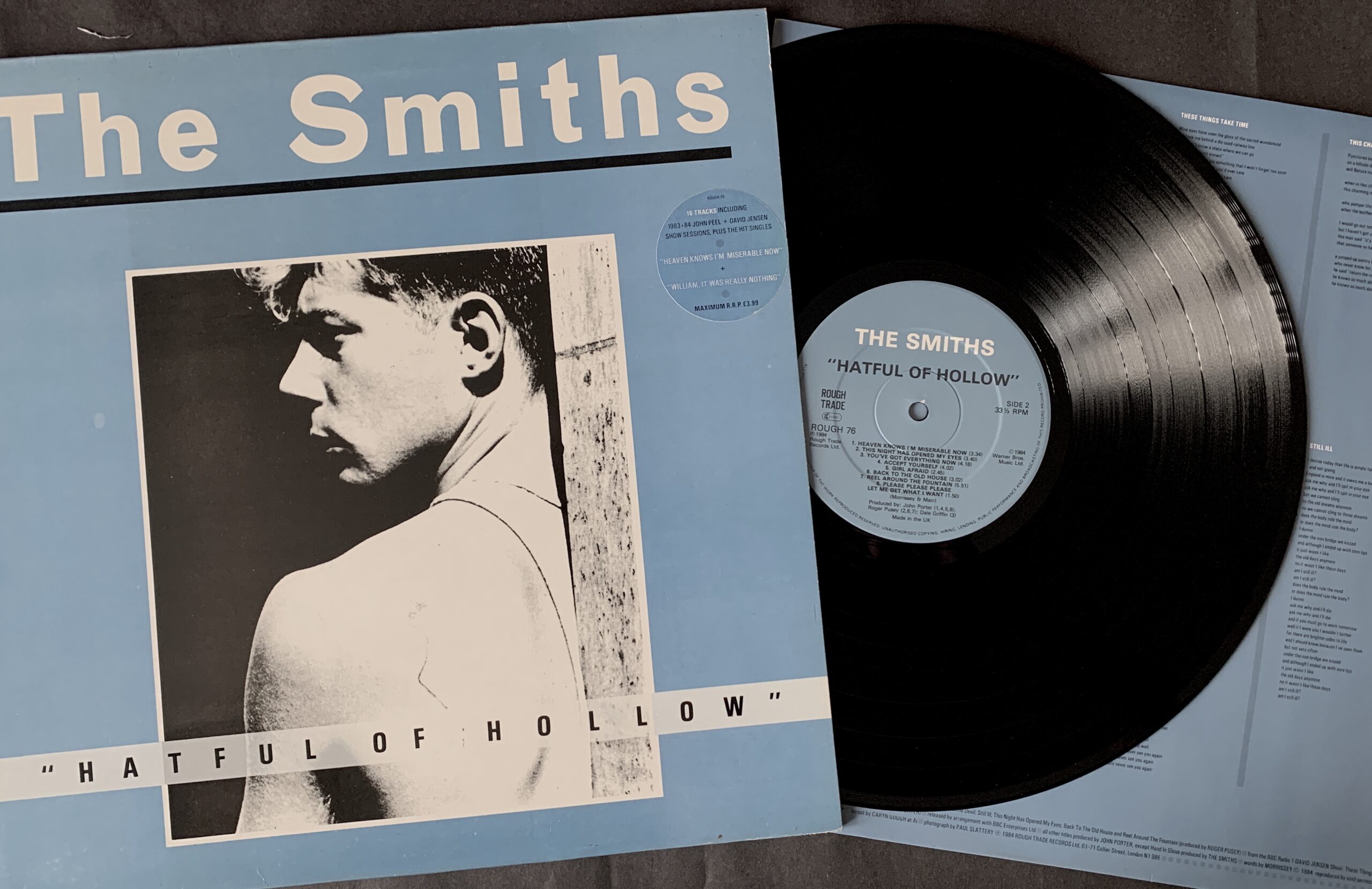 The Smiths Hatful of Hollow UK 1st pressing