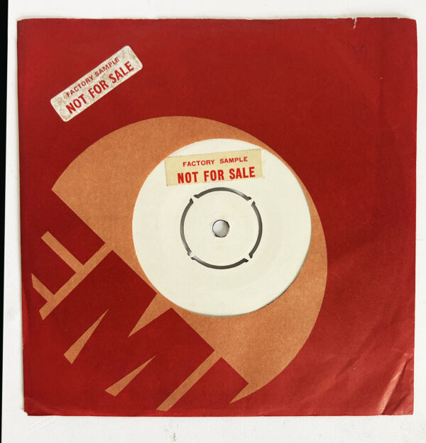Sex Pistols Anarchy in The UK 1976 white label test pressing - NM/EX